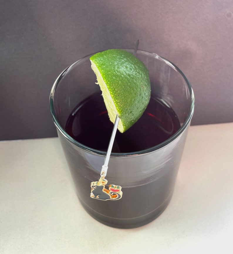 Cat Cocktail Picks 5 Appetizer Picks Olive Martini Picks Etsy