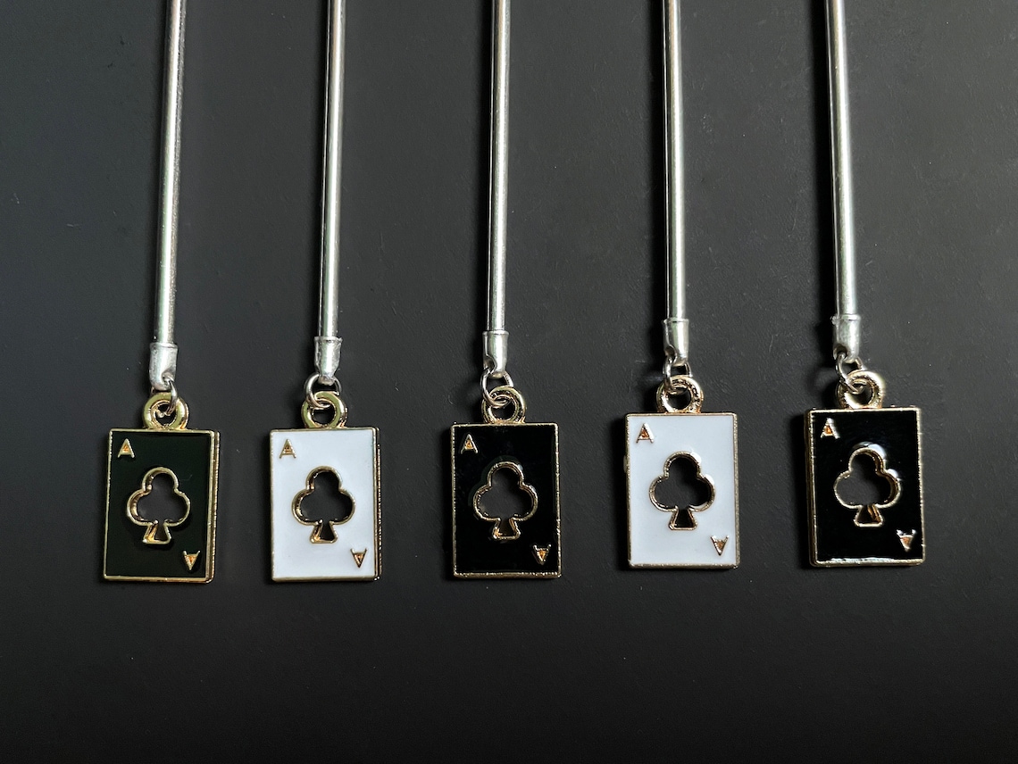 Playing Cards Cocktail Picks 5 Appetizer Picks Olive Etsy