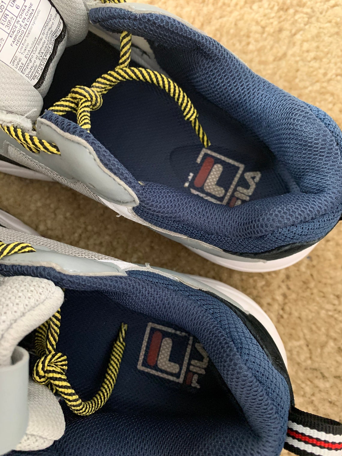 knock off fila shoes