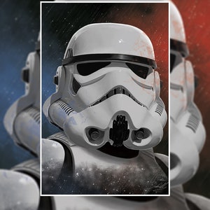 Stormtrooper &quot;Troop Helm&quot;  - Art Print
