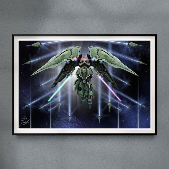 Mobile Suit NZ-666 Kshatriya - Etsy