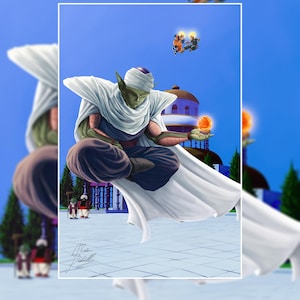 Piccolo (3 star Sons of Vegete series) - Art Print