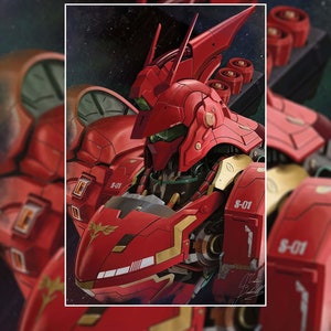 Sazabi - Art Print