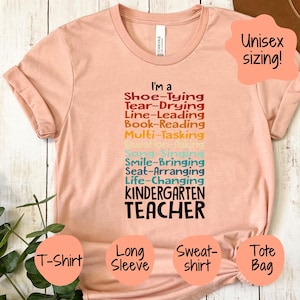 Chemise d'institutrice de maternelle, T-shirt pour le primaire, Pull pour la rentrée, Premier jour, T-shirt d'appréciation, Sac fourre-tout, Manches longues, Sweat-shirt