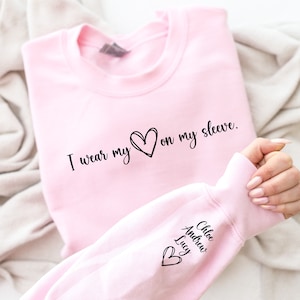 Custom Sweatshirt, Personalized T-shirt, Custom Mom Shirt, Mom Tee, Gift for Mom, Mother's Day Gift, Mother's Day Shirt, Mom Shirt Custom