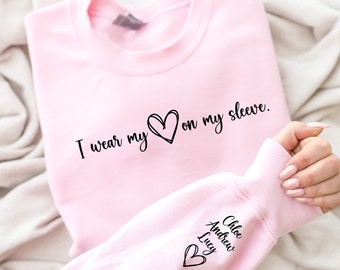 Custom Sweatshirt, Personalized T-shirt, Custom Mom Shirt, Mom Tee, Gift for Mom, Mother's Day Gift, Mother's Day Shirt, Mom Shirt Custom