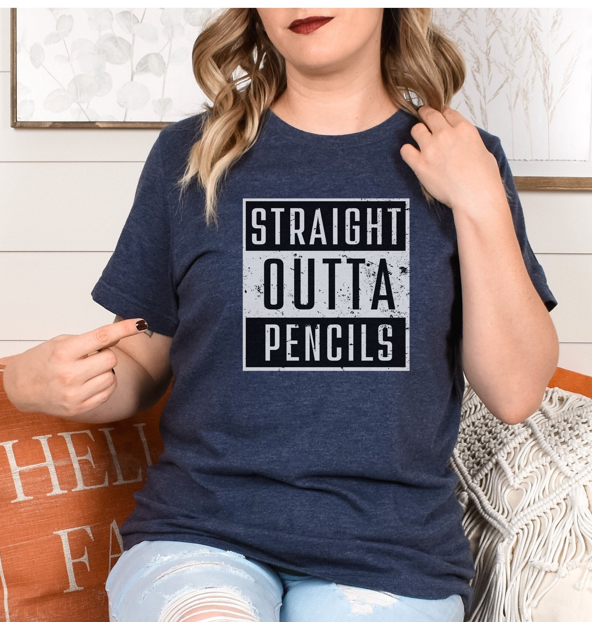 Straight Outta Crayons T-Shirt (Teacher Gift Ideas) Straight Outta Crayons T-Shirt (Teacher Gift Ideas)