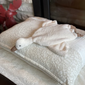 Comforting goose plush, goose plushie, goose heat pad, baby gift