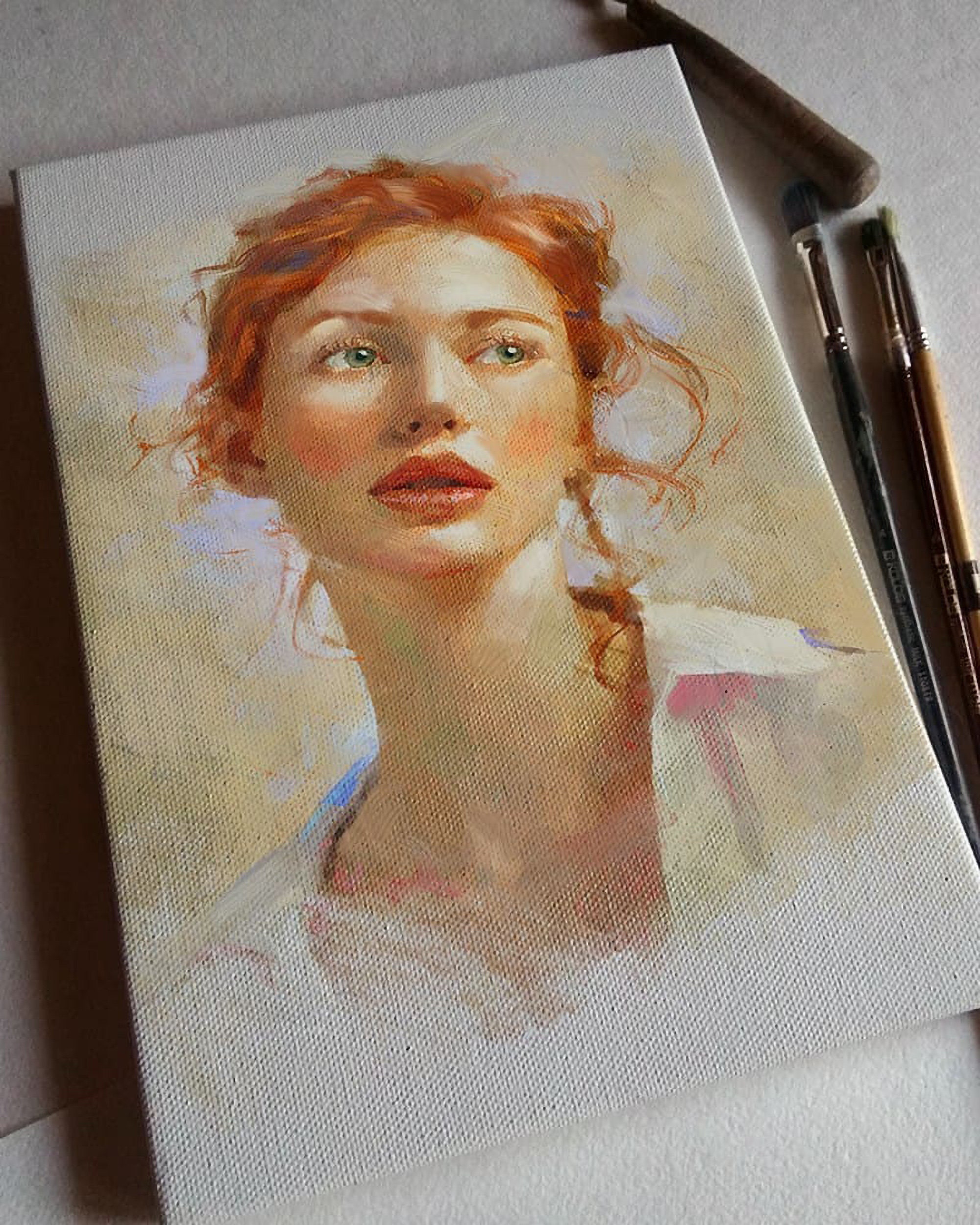 Art Commission Painting From Photo Portrait From Photo Etsy UK