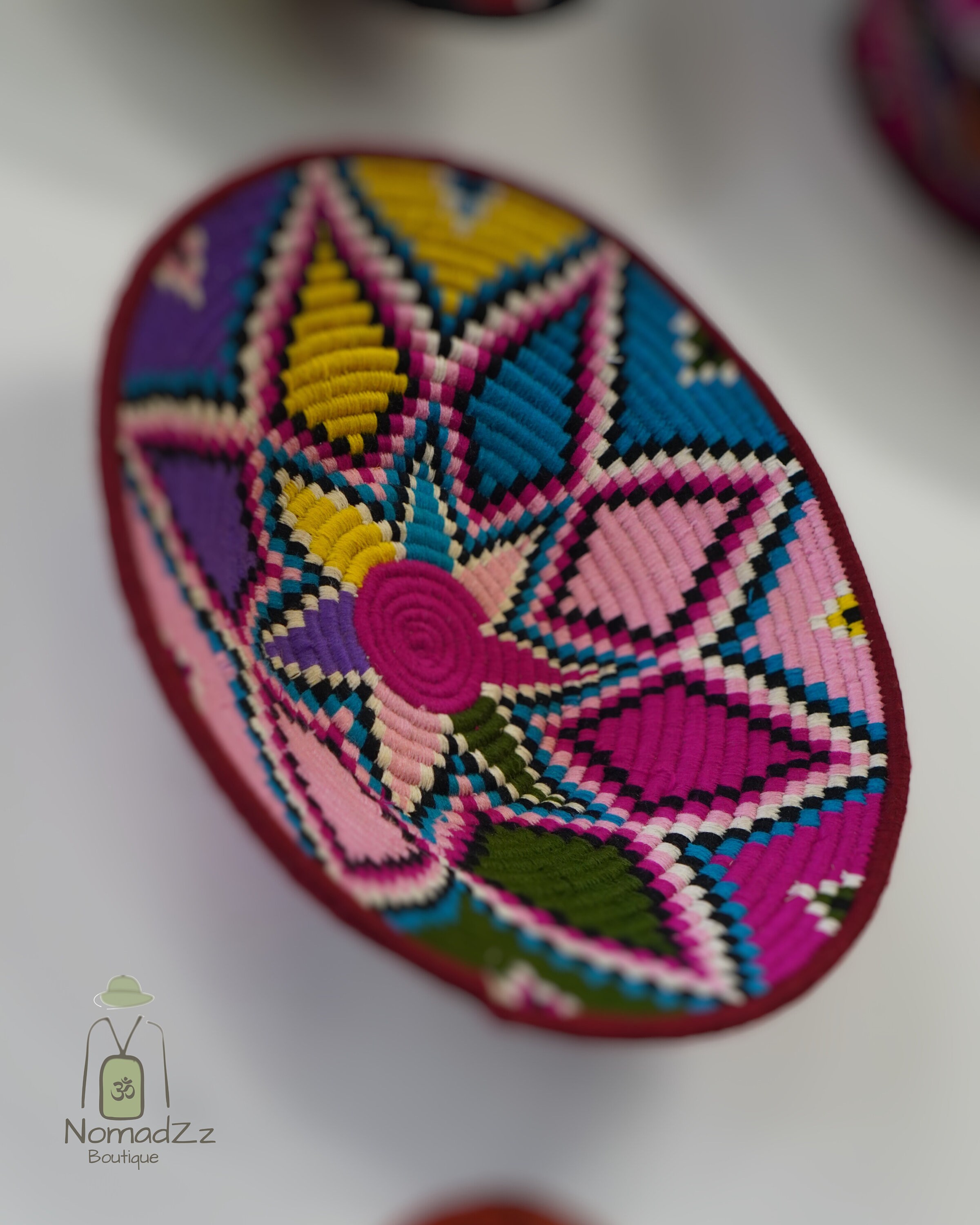 Ethiopian Handwoven Colorful Baskets - Etsy