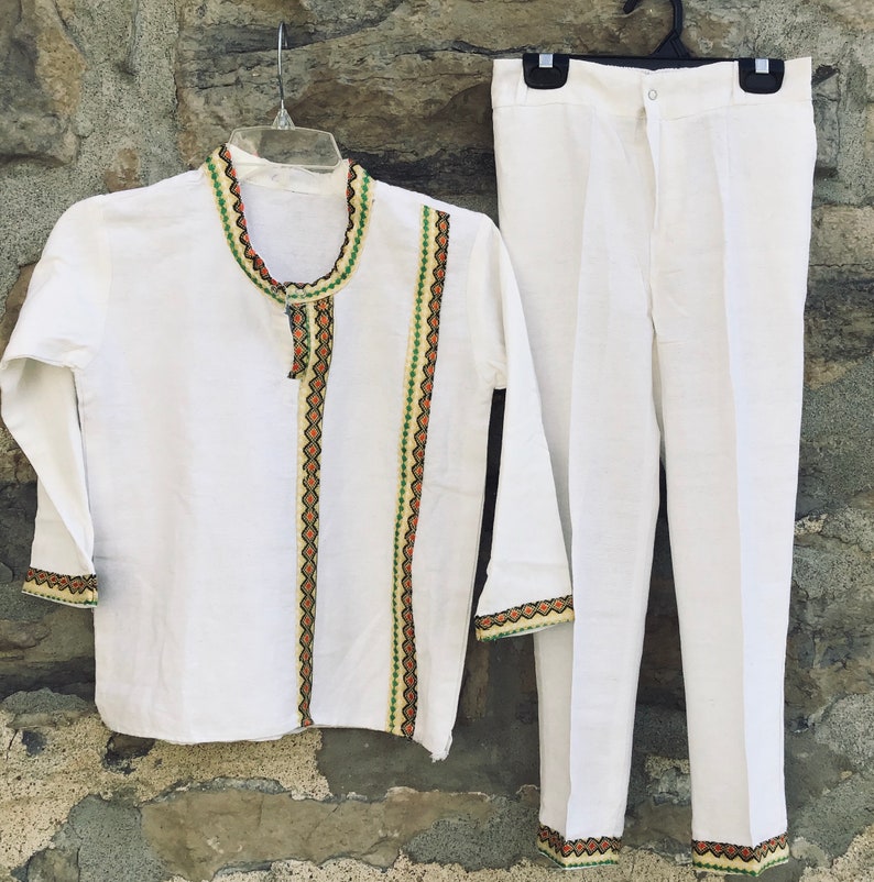 Ethiopian kids cloth for boys ages 6 to 8.