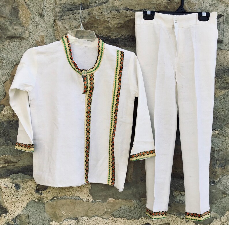 Ethiopian kids cloth for boys ages 6 to 8.