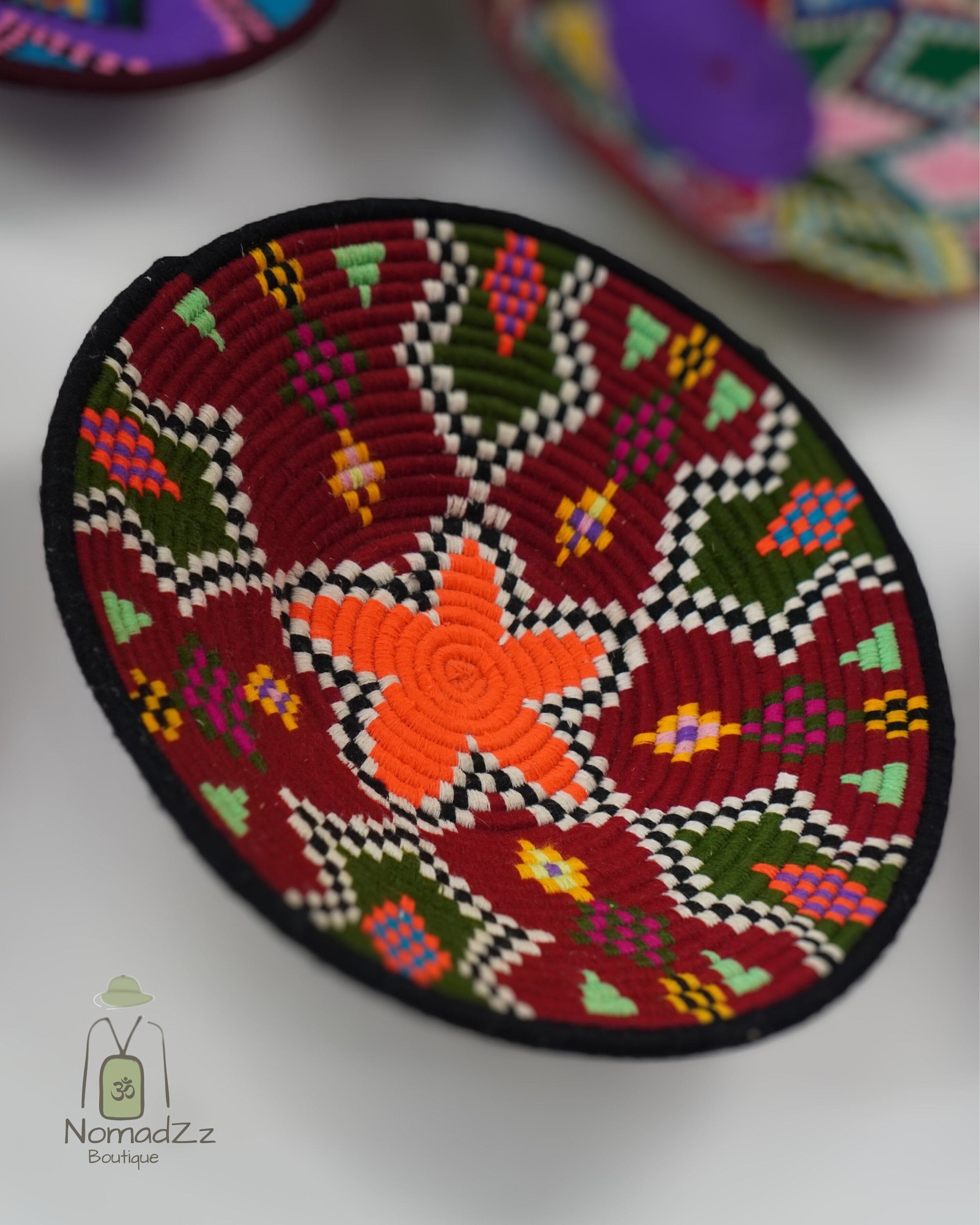 Ethiopian Handwoven Colorful Baskets - Etsy