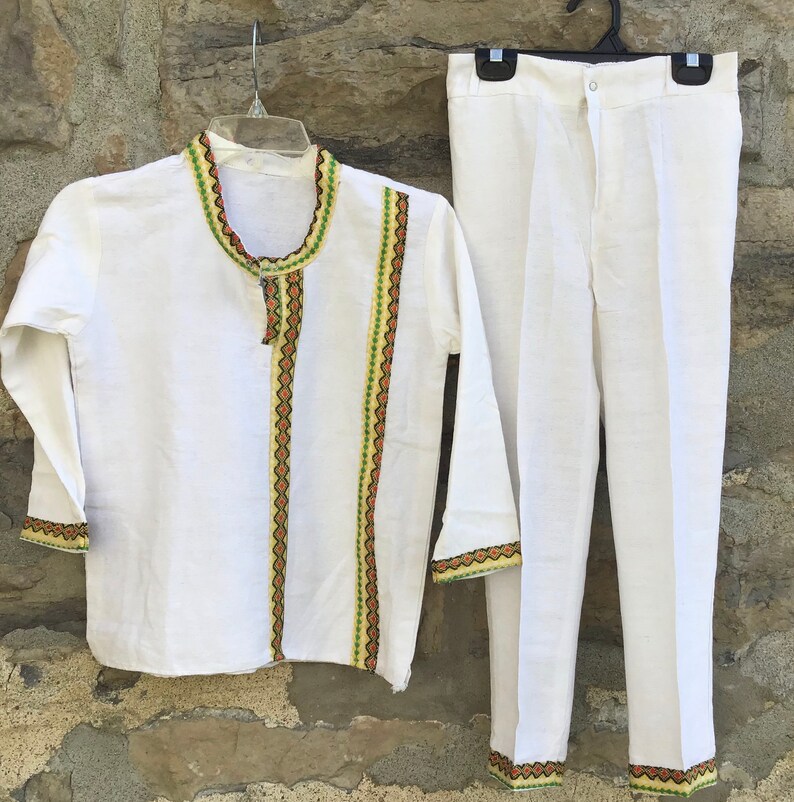 Ethiopian kids cloth for boys ages 6 to 8.