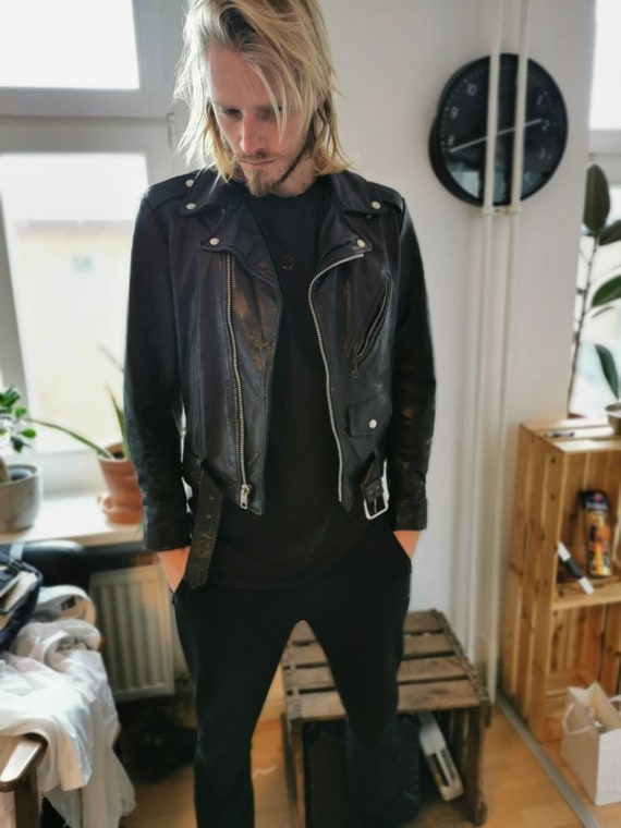 Excelled Genuine Leather Leather Jacket Vintage fr