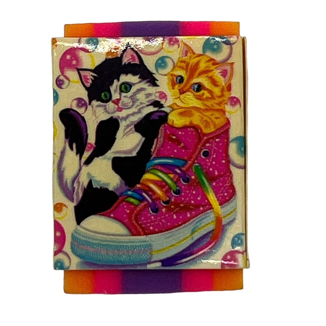 Vintage Lisa Frank Masterpieces Mini Eraser Kittens Cats Etsy