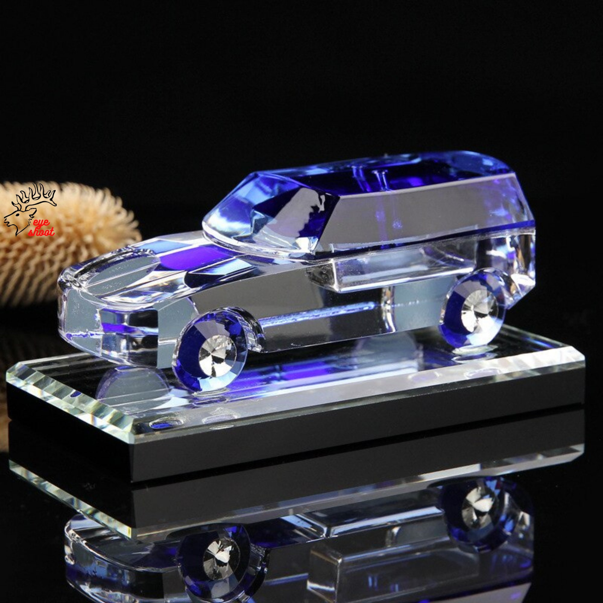 Crystal Car Model Figurines Glass Car Paperweight Car Perfume Etsy