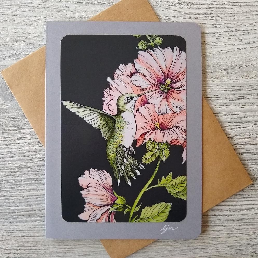 Wild Birds Card Set / 5x7 Blank Cards / Set of 5 Bird Art Cards - Etsy