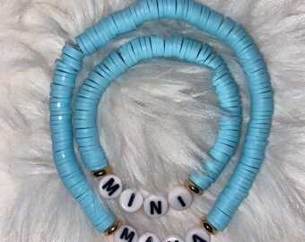 MAMA & MINI jewelry - stack bracelets - custom bracelet - beaded bracelet - heisha bracelet - Christian jewelry - Mother's Day gifts