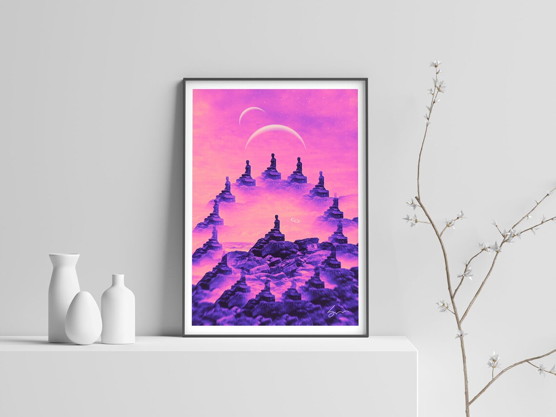 AR (augmented Reality) Print - Womand of Sand and Sun - INSTANT ...