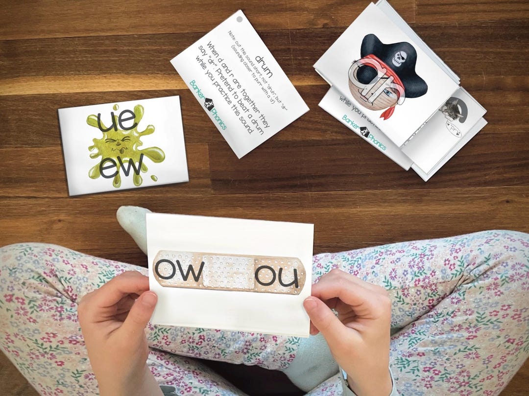 Blends and Digraphs Phonics Flashcards– Intro Set - Integrated Pictures ...