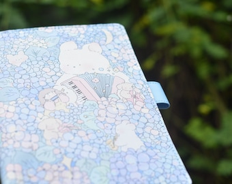 Hobonichi type cover A5/A6 size for 2024 plan, notebook, memo, agenda, etc. Replaceable inner core notebook cover