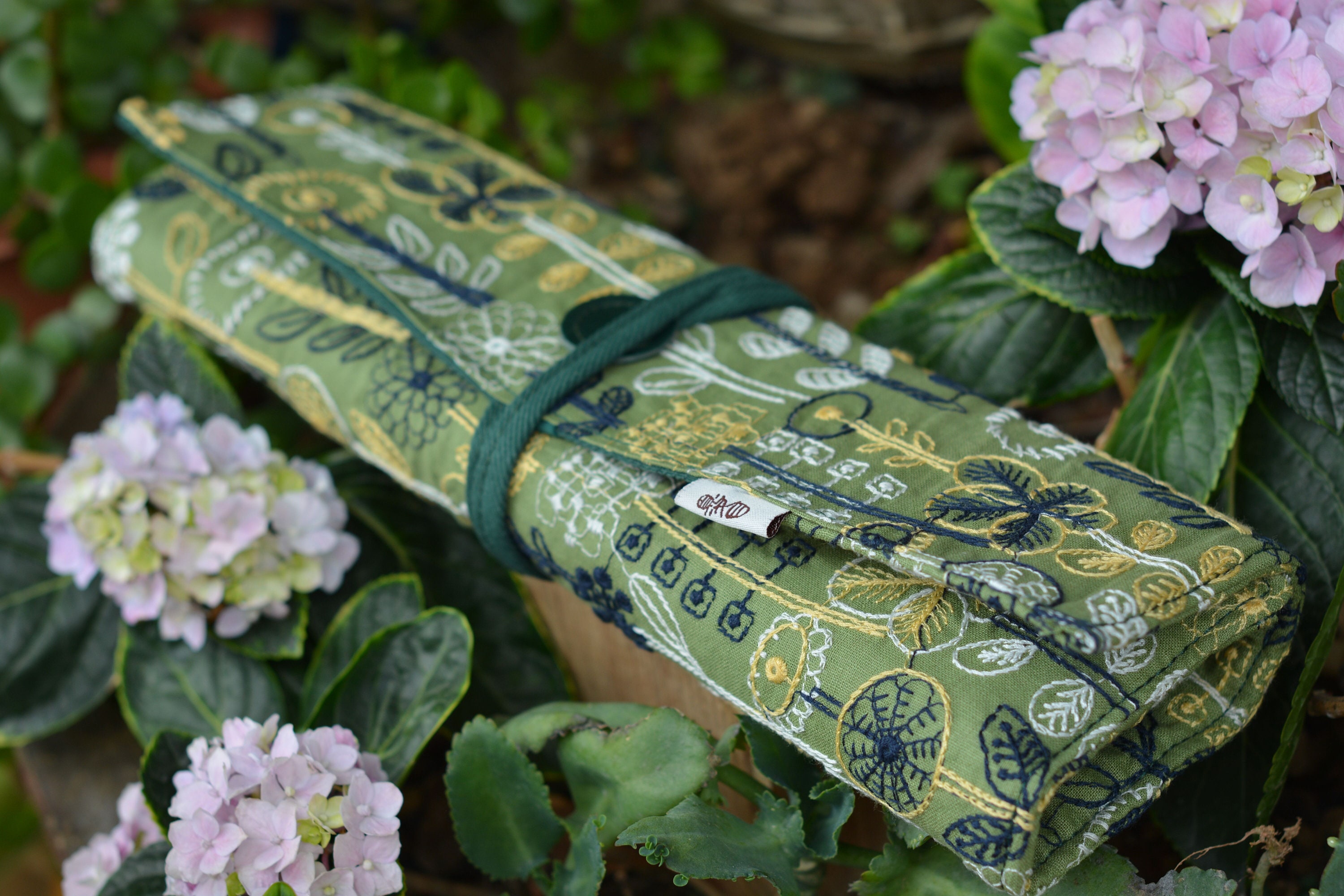 Paint brush roll Brush roll artist gift watercolor brush Etsy