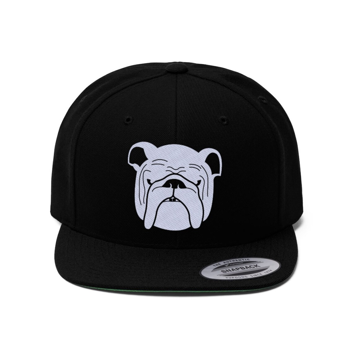 Unisex Bulldog Hat English Bulldog Hat Snap Back Hat Etsy