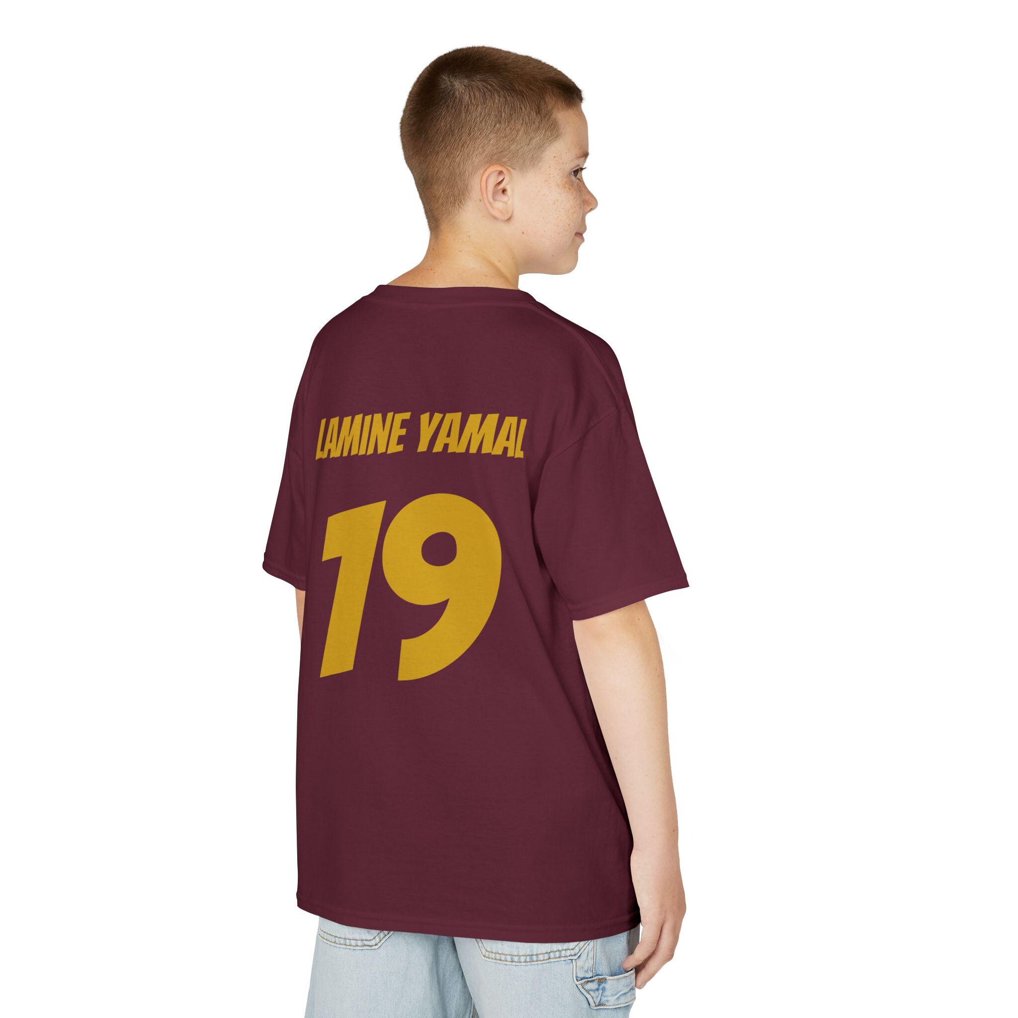 Lamine Yamal #19 Youth Shirt - Barcelona FC - Soccer Jersey
