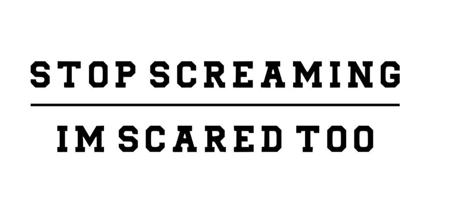 Stop Screaming Car Decal Sticker | Etsy