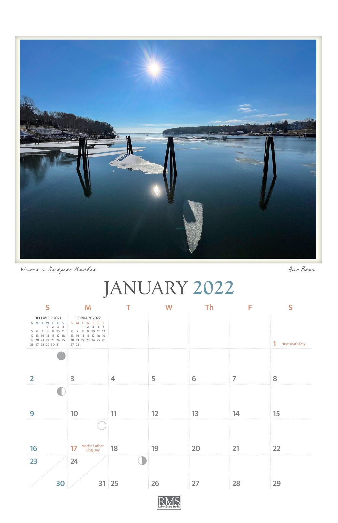 Midcoast Maine meanderings 2022 calendar of midcoast Maine Etsy