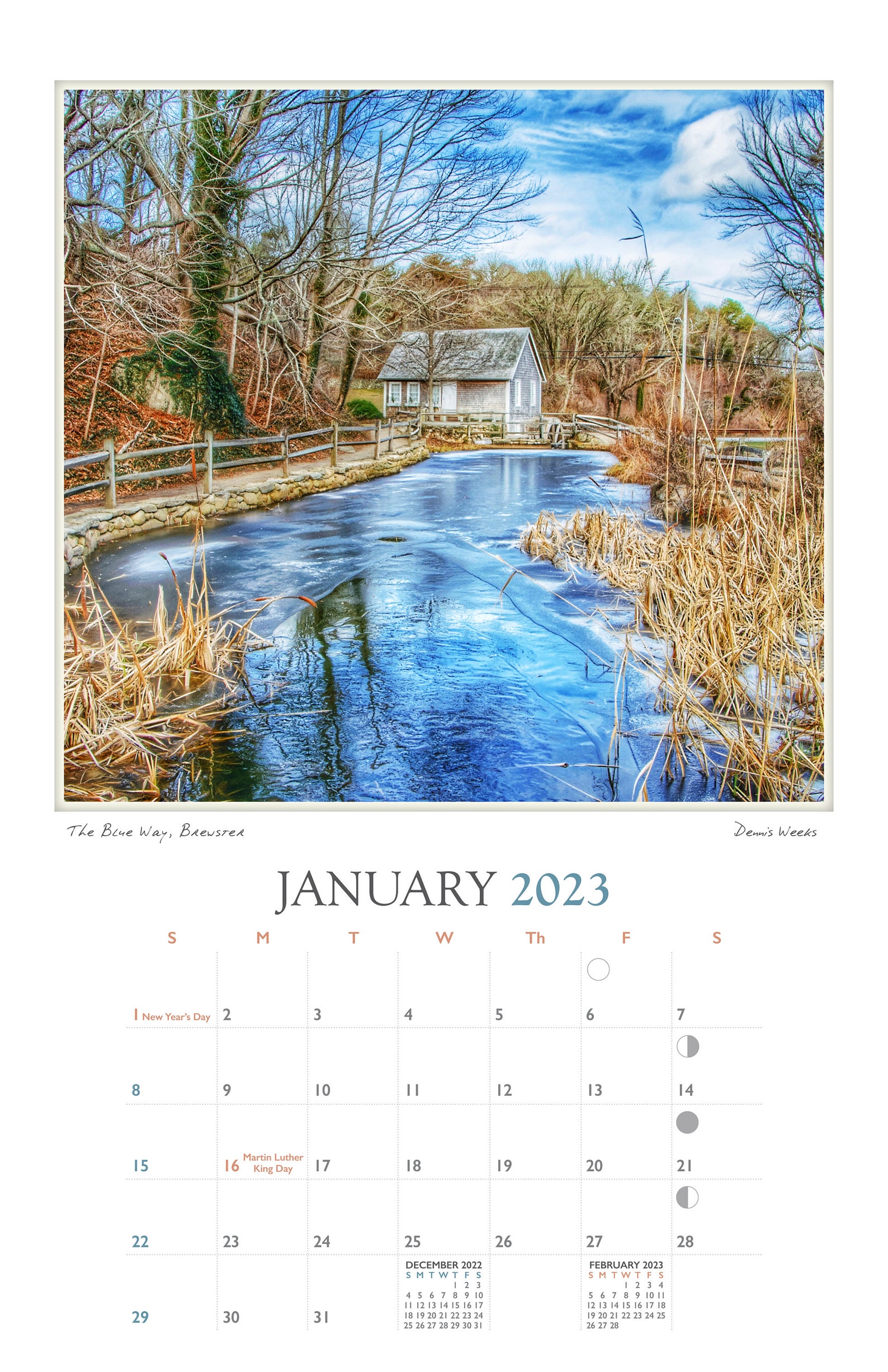 On Cape Cod 2023 Calendar of Scenes From Across Cape Cod by Etsy