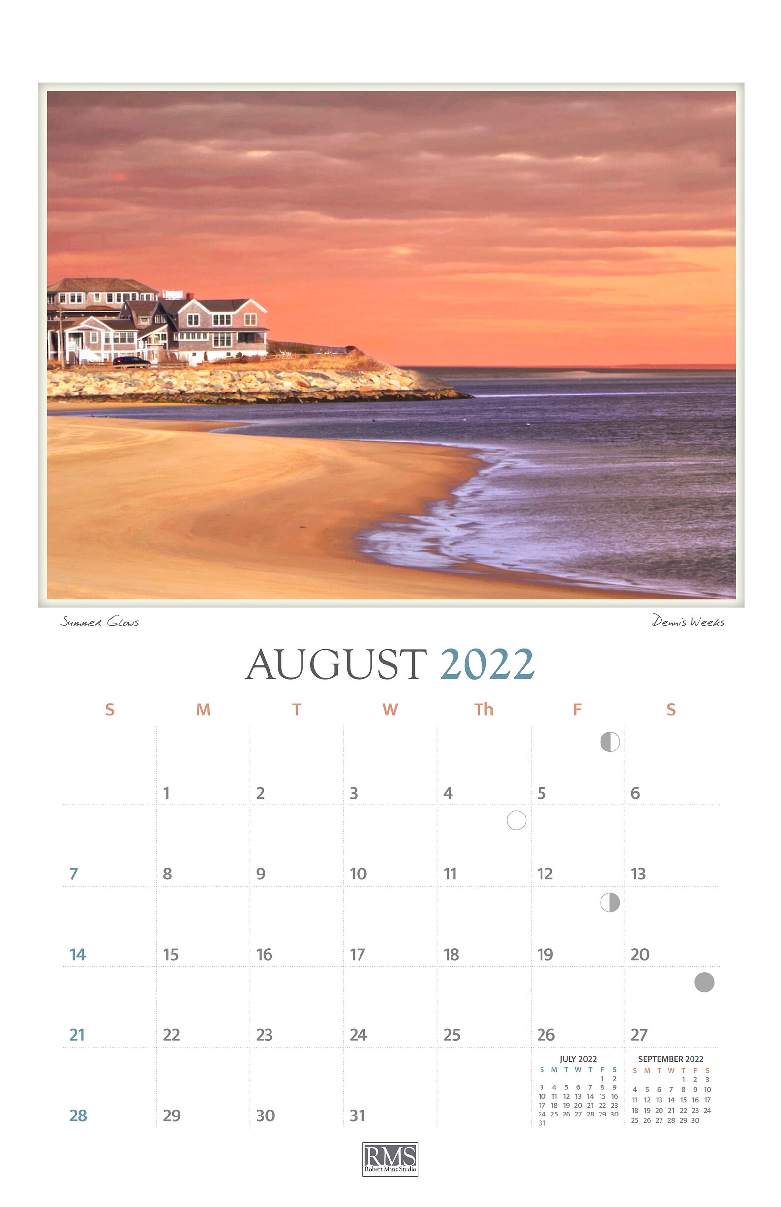 Chatham on Cape Cod 2022 calendar of photographs by Dennis | Etsy
