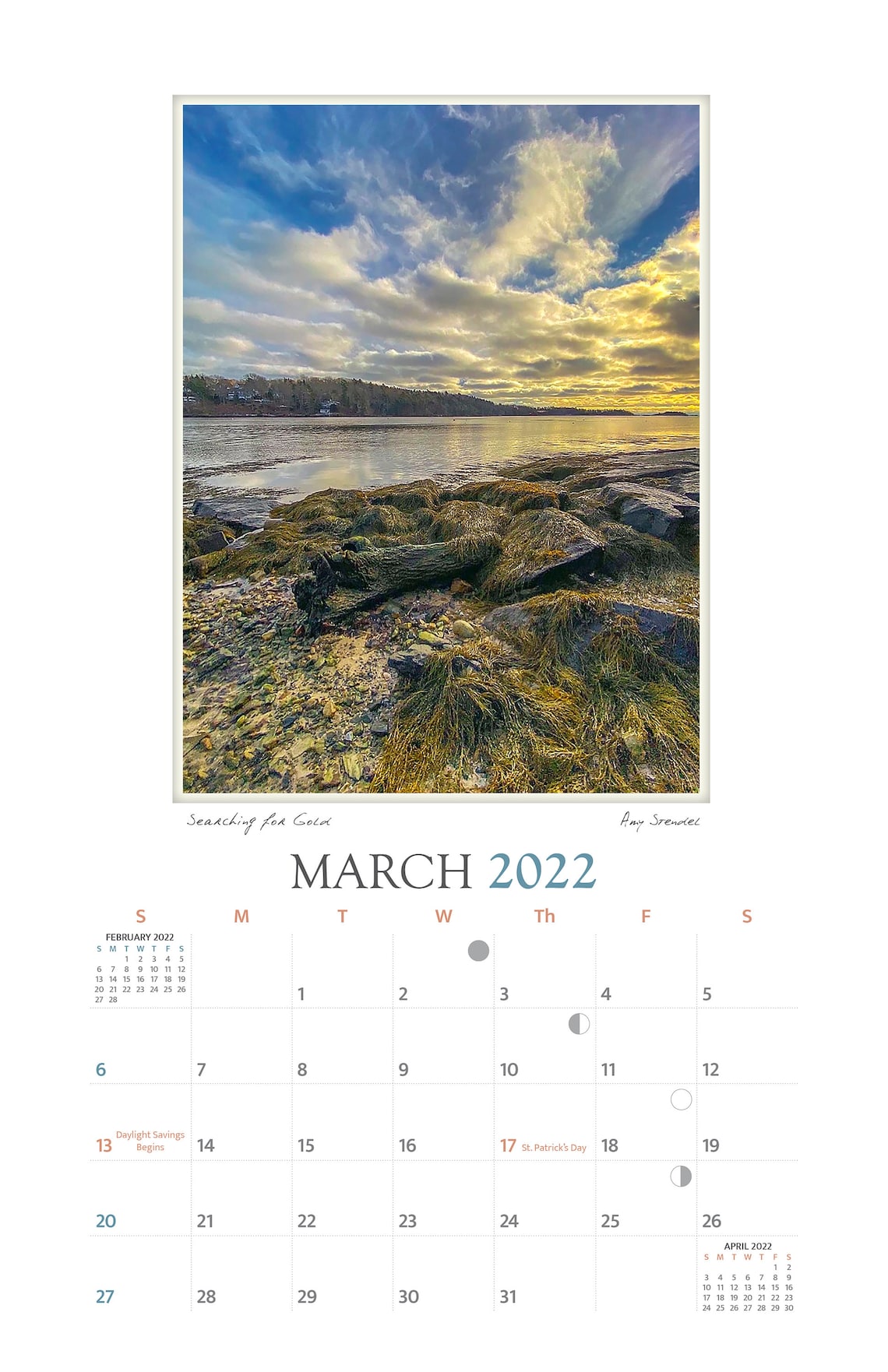Rockport in Maine 2022 calendar of scenes of in and around Etsy