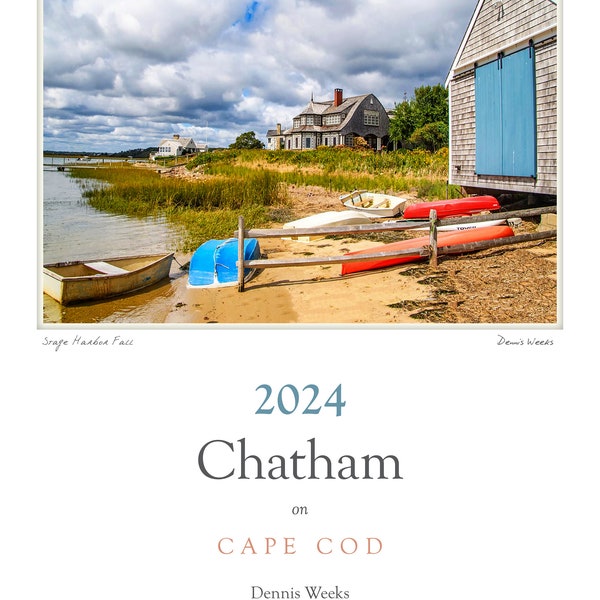 Cape Cod 2024 Calendars Etsy