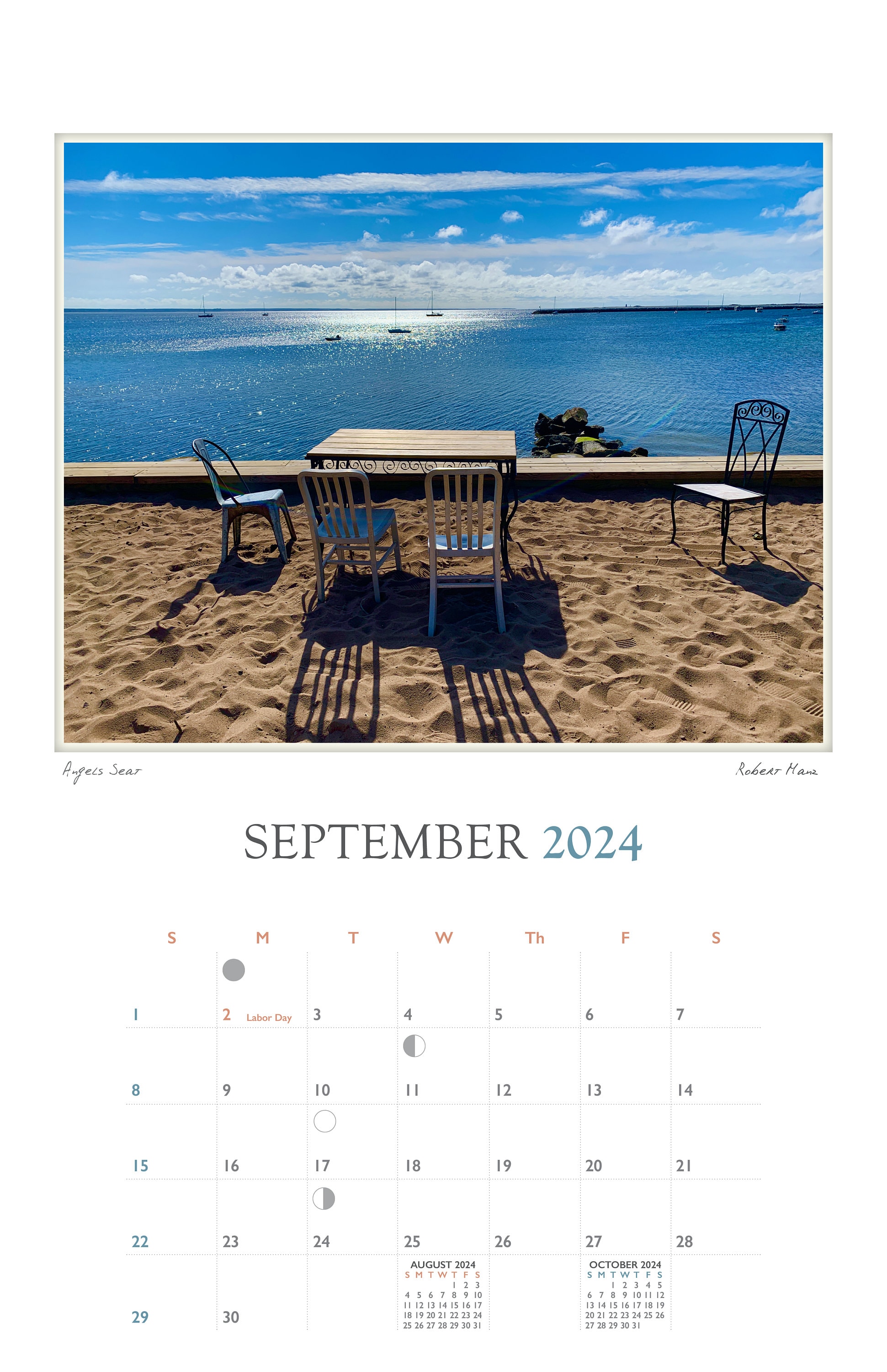 Provincetown on Cape Cod 2025 Calendar of Scenes From Provincetown on