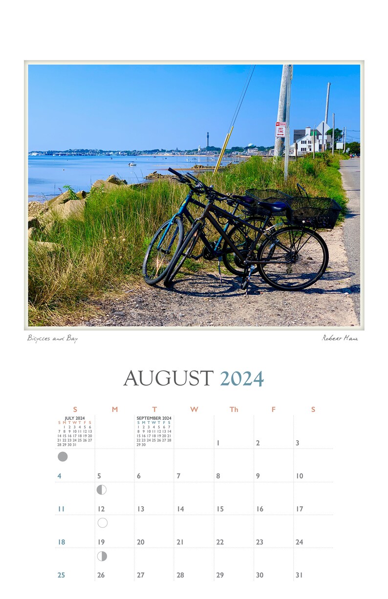 Provincetown on Cape Cod 2024 Calendar of Scenes From Etsy