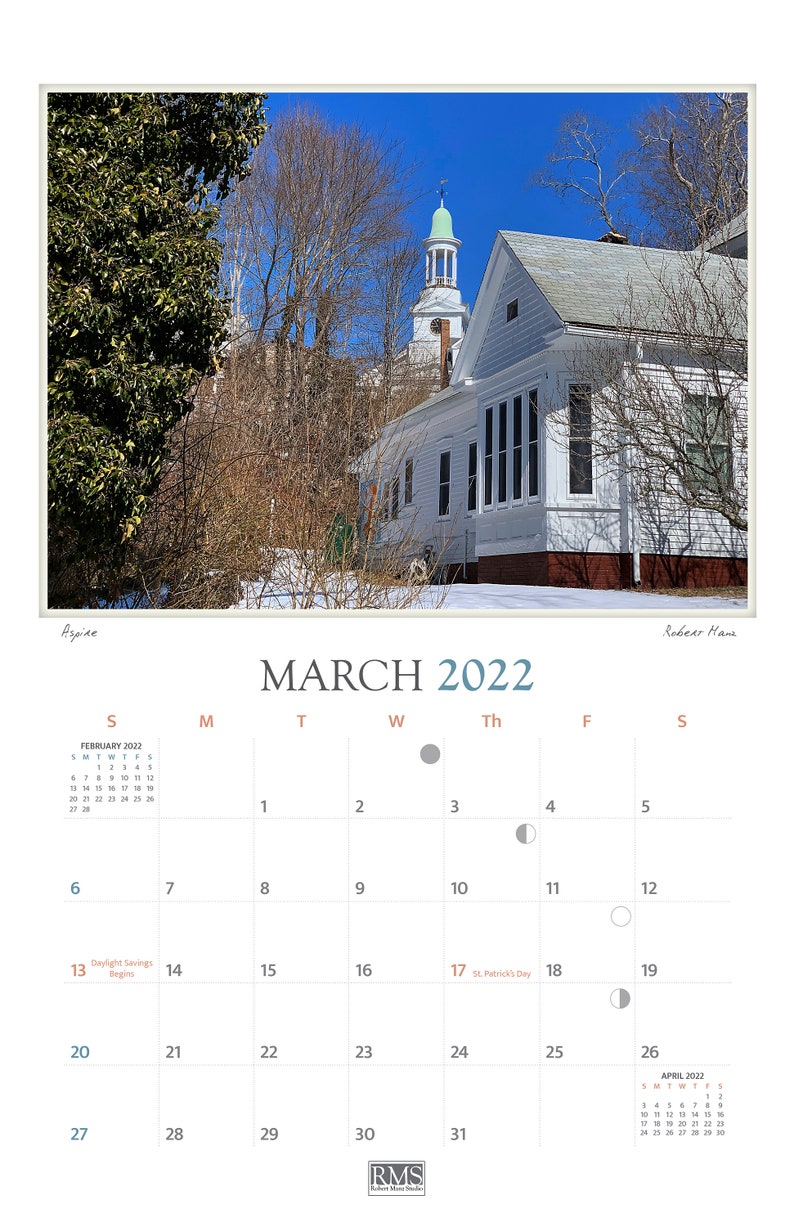 Wellfleet On Cape Cod 2022 Calendar Of Scenes From Wellfleet | Etsy