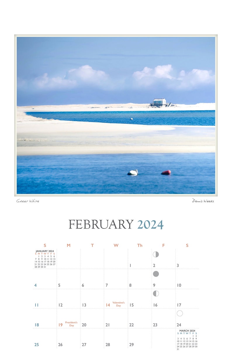 Chatham on Cape Cod 2024 Calendar of Scenes From Chatham on Cape Cod