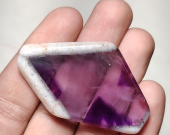 Natural Trapiche Star Amethyst Smooth Cabochon, Splendid Quality of Slice Shape Trapiche Star Amethyst Cabochon for making Jewelry.