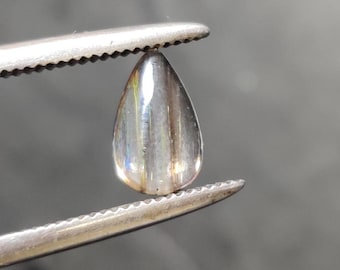 Rare Rainbow Scapolite Smooth Cabochon, Top Grade Quality of Pear Shape Rainbow Scapolite Smooth Cabochon for making Jewelry.