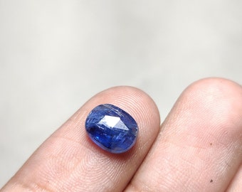 Natural Bio Blue Kyanite Faceted Gemstone,Amazing Quality Oval Shape Bio Blue Kyanite Gemstone for making Jewelry