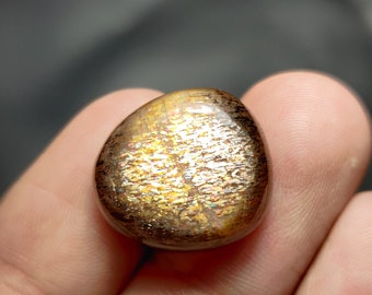 Rainbow Lattice Sunstone(Cross Pattern) Smooth Cabochon,Amaze Quality of Fancy Shape Rainbow Lattice Sunstone Cabochon for making Jewelry