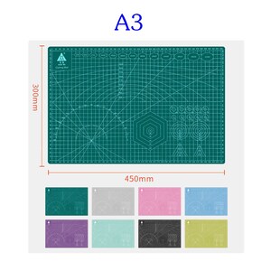 A5 A4 A3pvc cutting board pad manual desktop stereotype art | Etsy