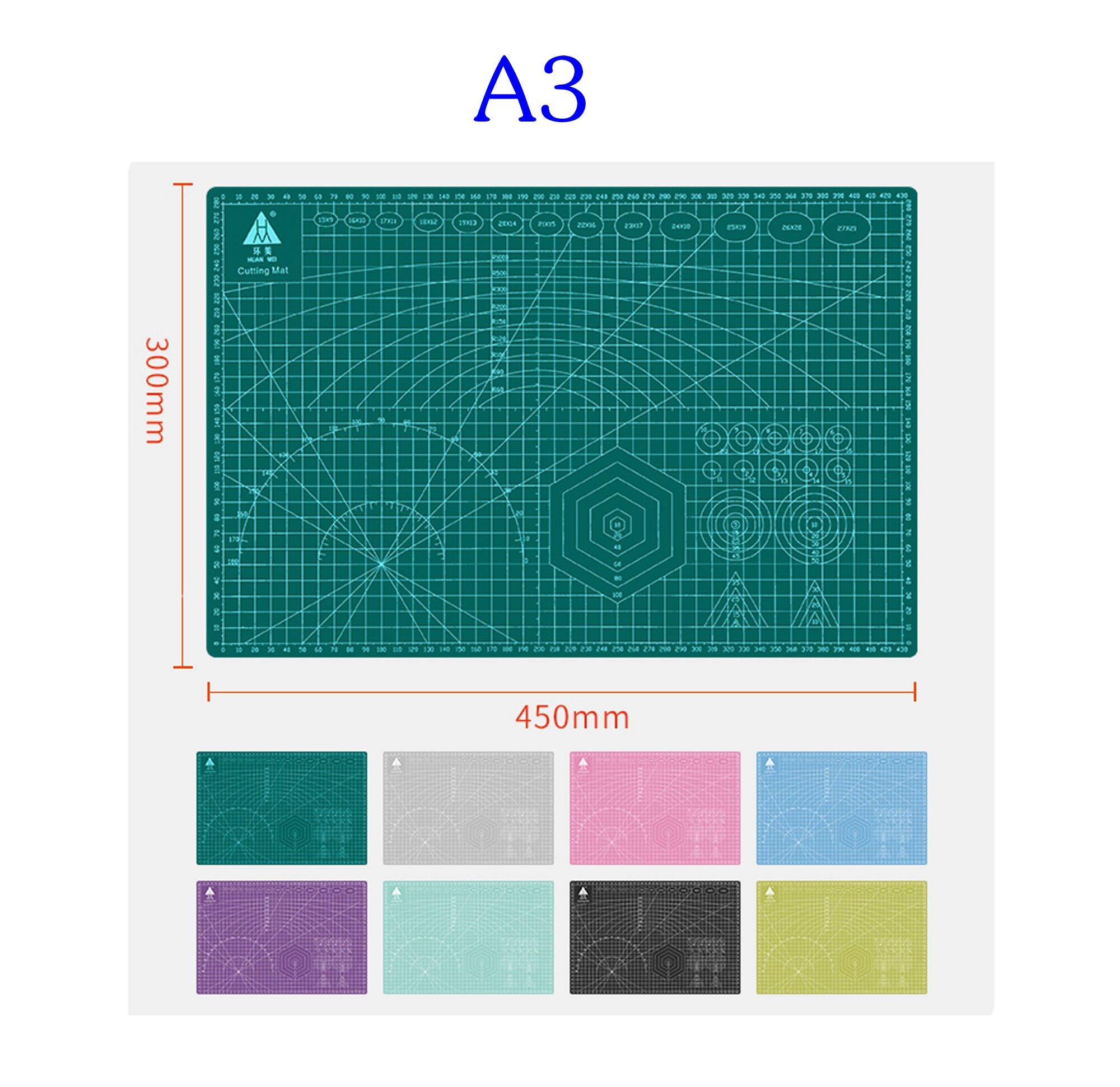 A5 A4 A3pvc cutting board pad manual desktop stereotype art | Etsy