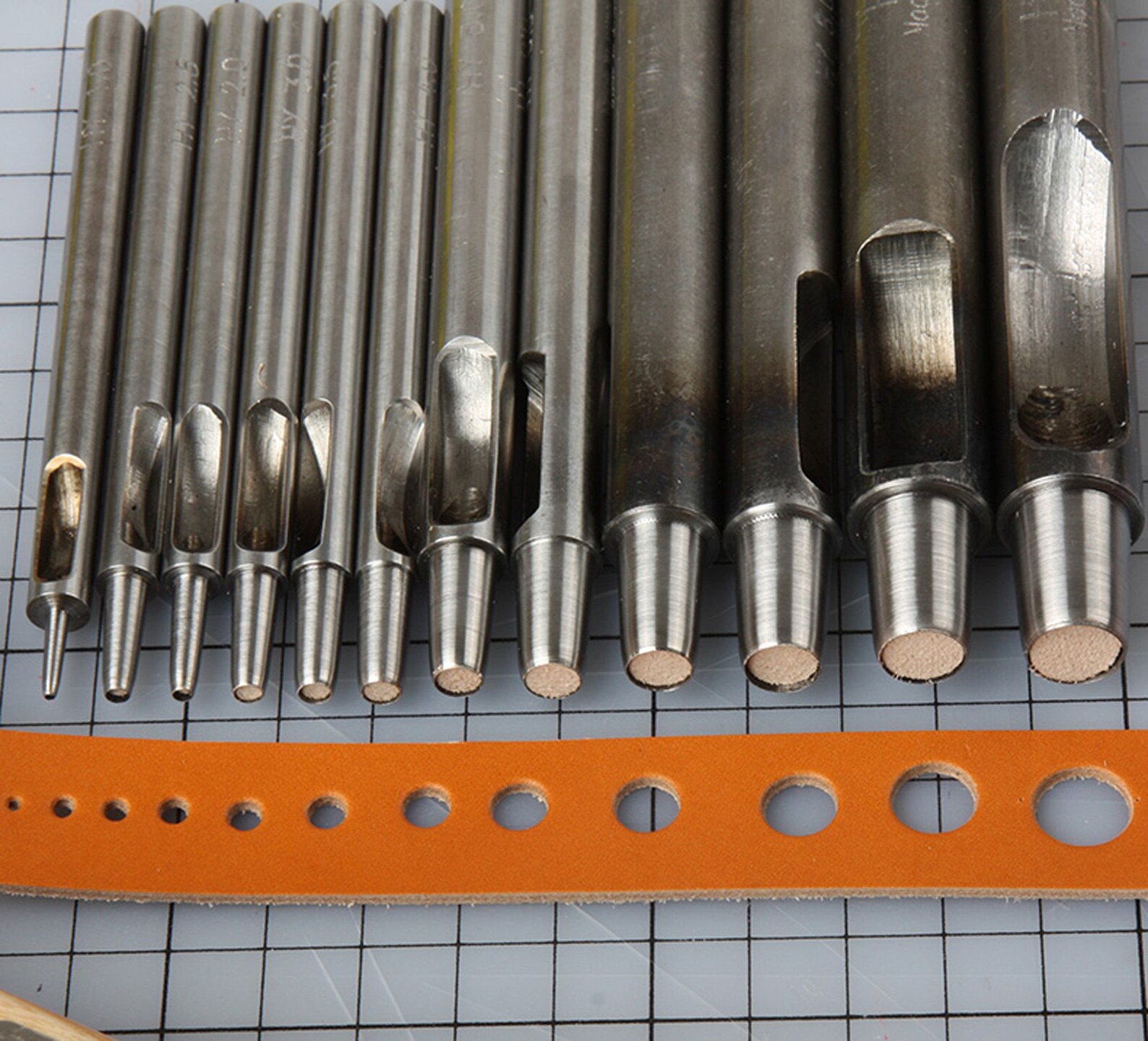 SPC Belt punch leather punch round steel punch round punch Etsy