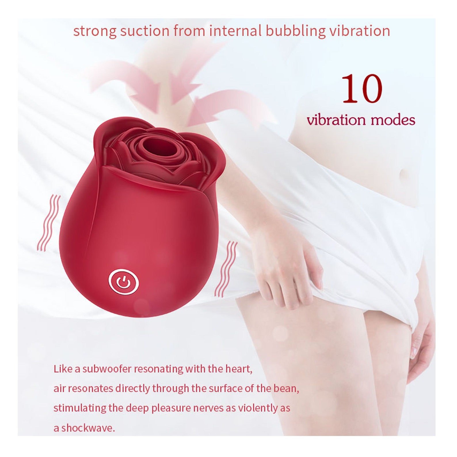 Rose vibrator 10 powerful rose vibration toys for Etsy