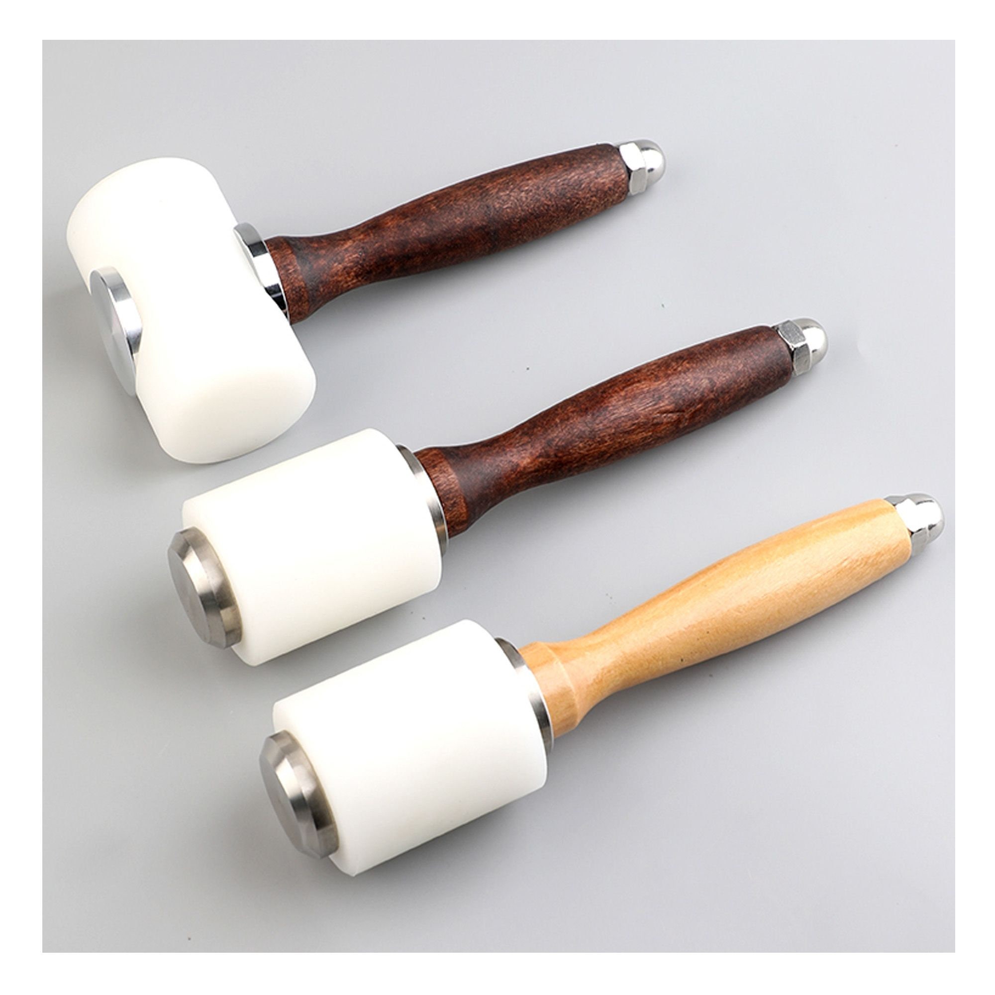 Wood handle leather carving hammer punching printing carving Etsy