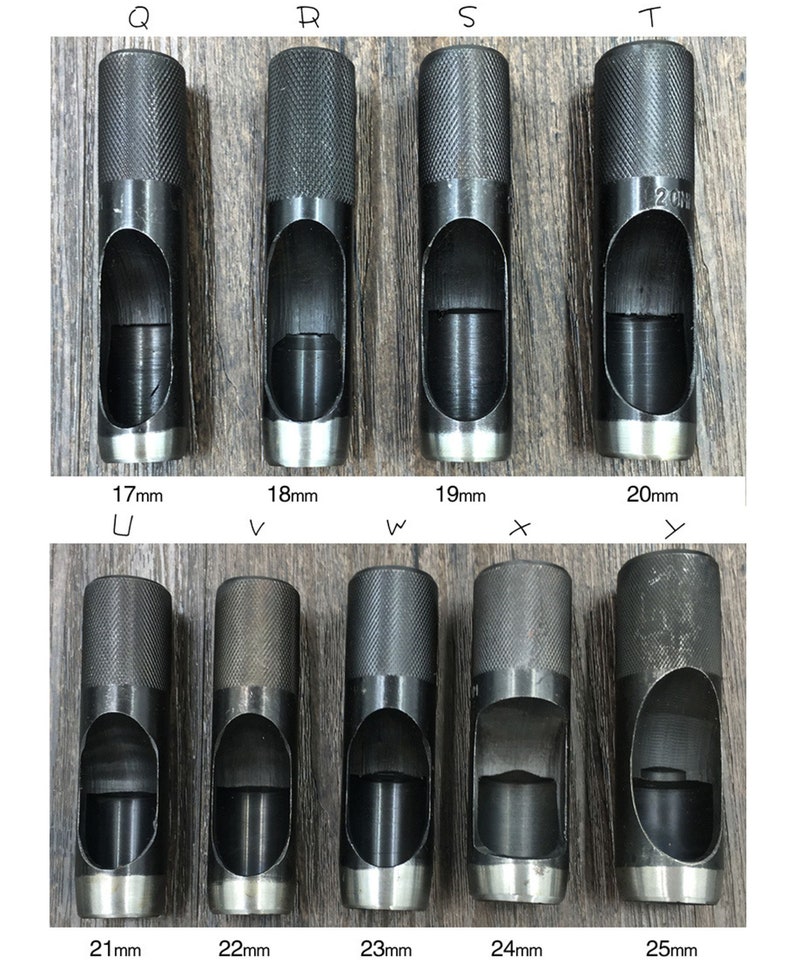 puncher round punch Black Belt punch hollow punch,1mm 2mm 3mm 4mm 5mm 6mm 7mm 8mm 9mm 10mm 15mm 20mm round steel punch leather punch