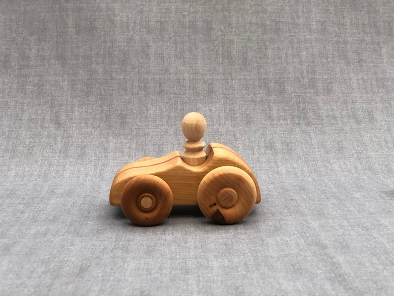 Small wood toy Racecar image 8